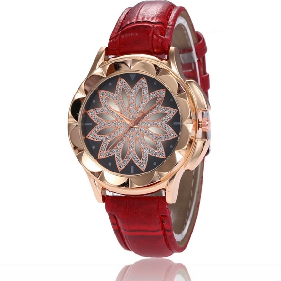 [BLUE]😍Stainless Steel and Pu leather ladies Watch🎁 - Picture 2 of 6